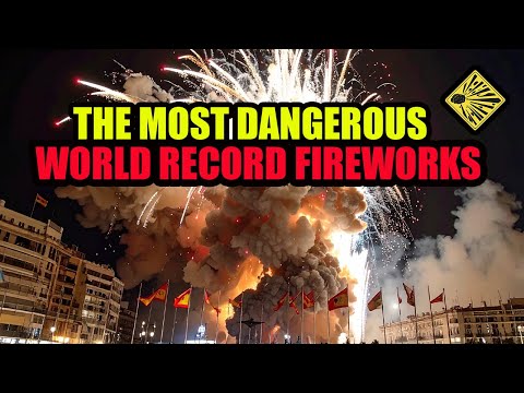 Dangerous Fireworks 501kg World Record València Las Fallas 2025