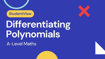 How To Differentiate Basic Polynomials | A Level Maths