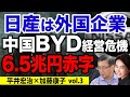 平井宏治×加藤康子◉中国BYDと日産のヤバい経営実態!BYDは大赤字!日産はもはや外国企業!