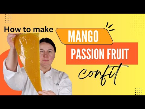How to Make Mango and Passion Fruit Confit