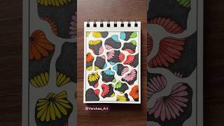 Day 319 - Easy Doodle Art Tutorial #doodle #doodleart #easy #drawing #art #zentangle #zen