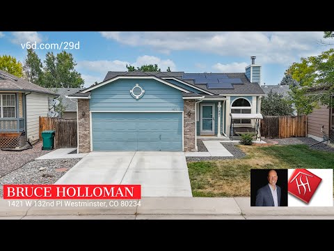 1421 W 132nd Pl, Westminster, CO home video tour