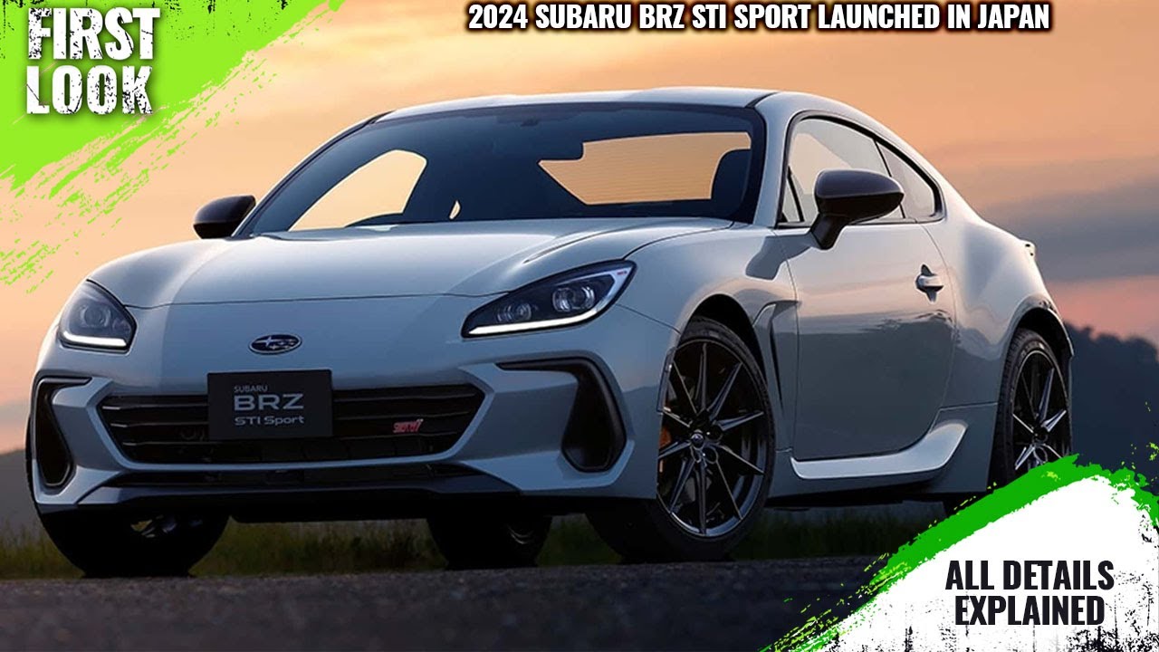 2024 Subaru BRZ STI Sport Launched In Japan With Hardware Upgrades