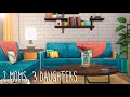 2 Moms, 3 Daughters 👩‍👩‍👧‍👧 // Sims 4 Apartment Renovation