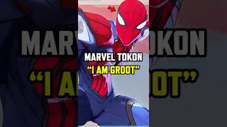 NO WAY SPIDER-MAN SAYS THIS TO GROOT IN MARVEL TOKON