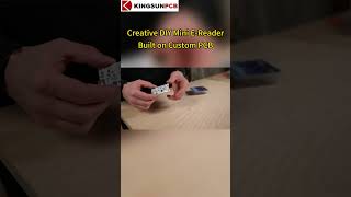 Creative DIY Mini E Reader Built on Custom PCB