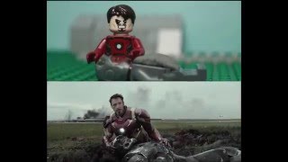 Captain America: Civil War Teaser in LEGO Comparison