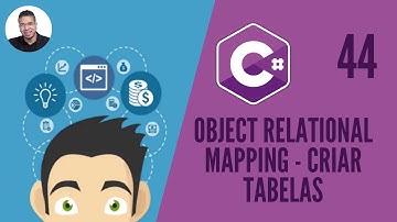 44 - (OBJECT RELATIONAL MAPPING - CRIAR TABELAS) - C# - TORNE-SE UM PROGRAMADOR