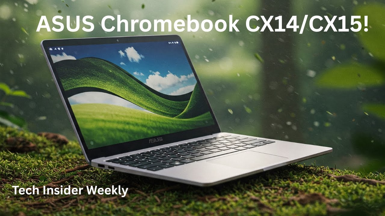 ASUS Chromebook CX14/CX15: Style Meets Sustainability!