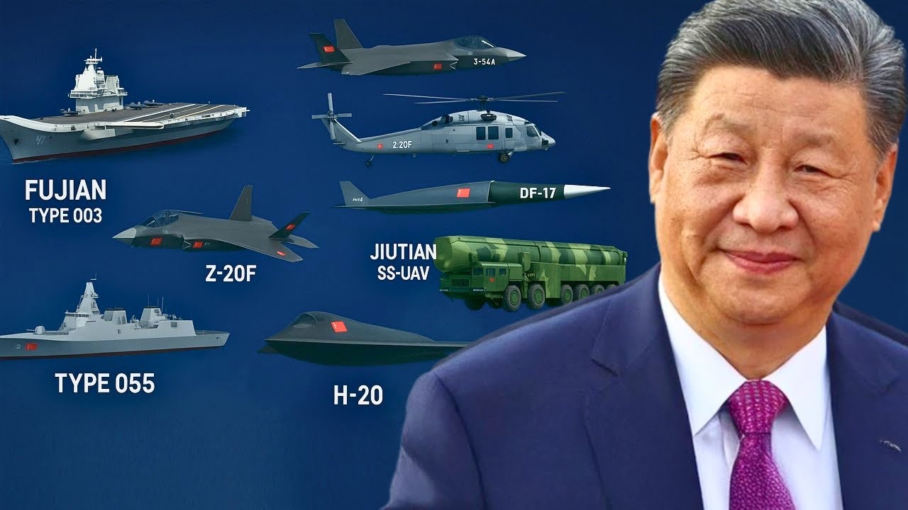 La Chine Dévoile ses 10 Armes les Plus Avancées (qui font trembler les USA)