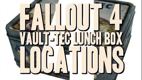FALLOUT 4 | Vault-Tec Lunch Box Locations #4 | MISSION COMPLETE!