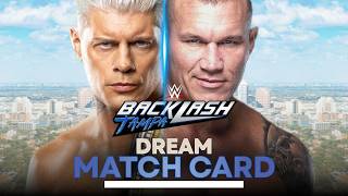 WWE Backlash 2026 Tampa - Dream Card [V2]