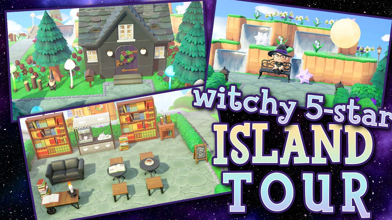 Witchy 5Star Island Tour in Animal Crossing New Horizons YouTube