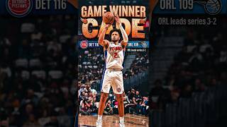 Cade Cunningham CLUTCH! 🥶 Game 5 dagger to seal the deal. #shorts #viralshorts  #NBAClutch