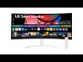 Review LG 34SR60QC-W 34 Inch Curved Smart Monitor UltraWide QHD webOS 100Hz HDR10