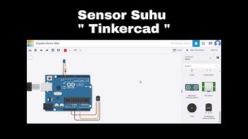 Sensor suhu" Tinkercad "