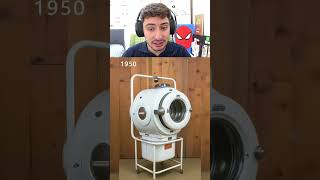 GEÇMİŞTEN GÜNÜMÜZE ÇAMAŞIR MAKİNESİ EVRİMİ⁉️😮👕