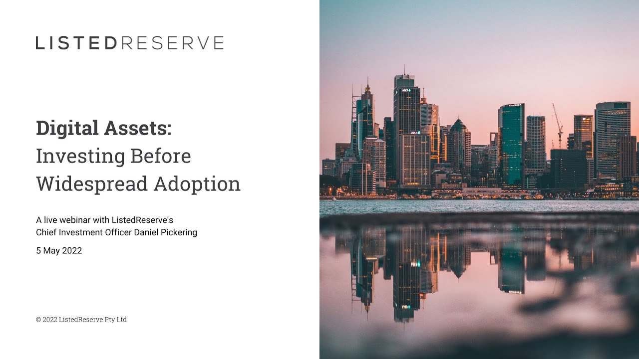 Digital Assets: Investing Before Widespread Adoption