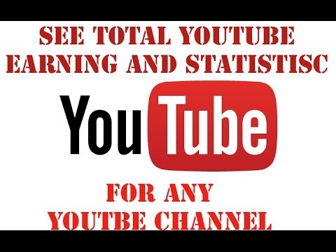 How to see estimated youtube earning and statistics of any youtube