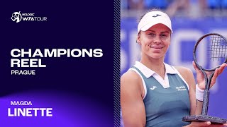MAGDA'S TOP MOMENTS on her path to the title in Prague! 🏆