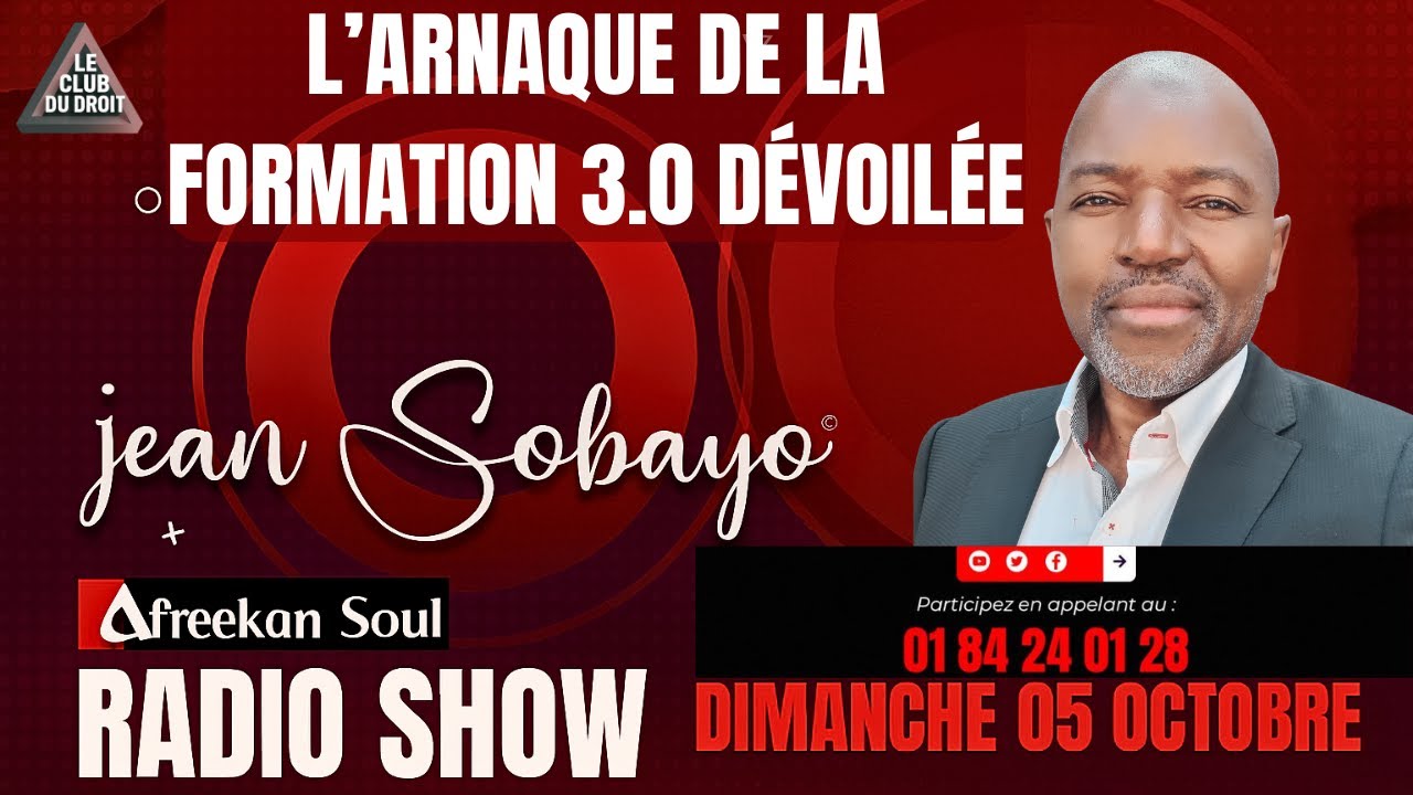 Coach, mentor, escroc : l’arnaque formation 3.0-Enquête explosive sur Afreekan Soul Radio, 5 octobre