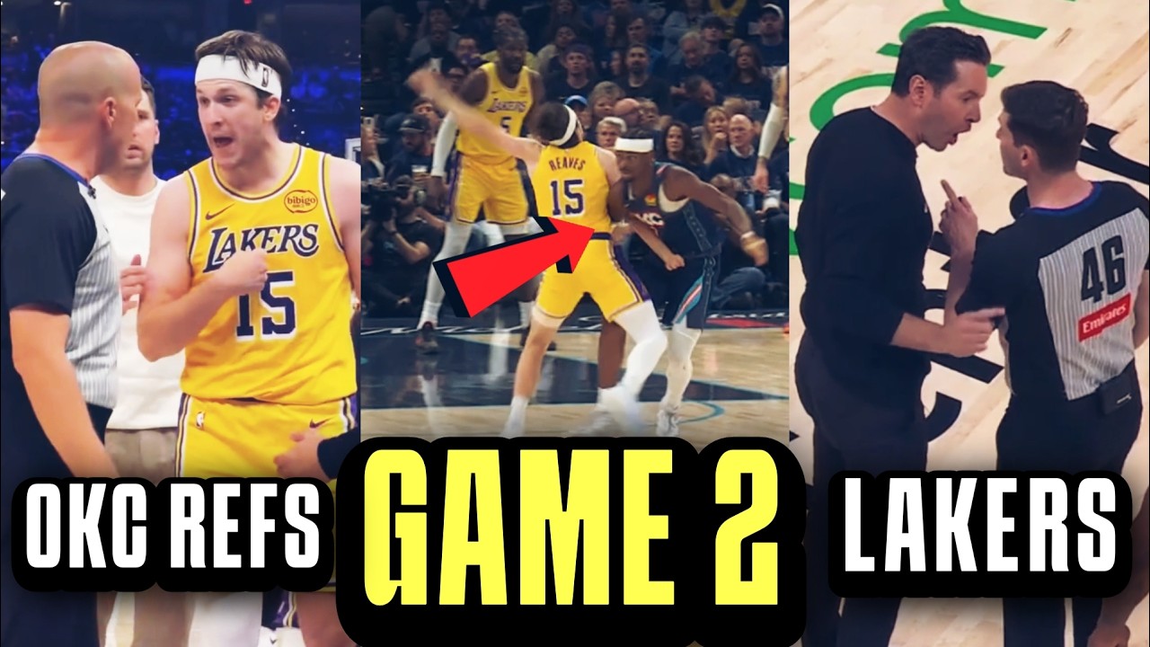 DAYAAN sa Game 2! Daming BAD CALLS! SGA muntik mabalian si Austin Reaves! Lakers vs Thunder Game 2