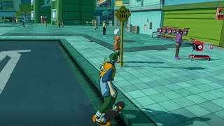 Bomb Rush Cyberfunk - Brink Terminal Taxi Location Details