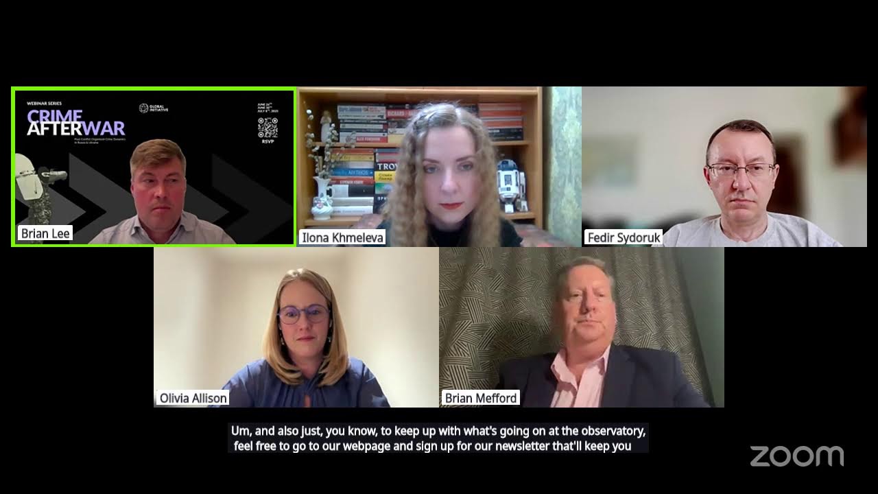 Crime after war - Session #3 - Control & Money