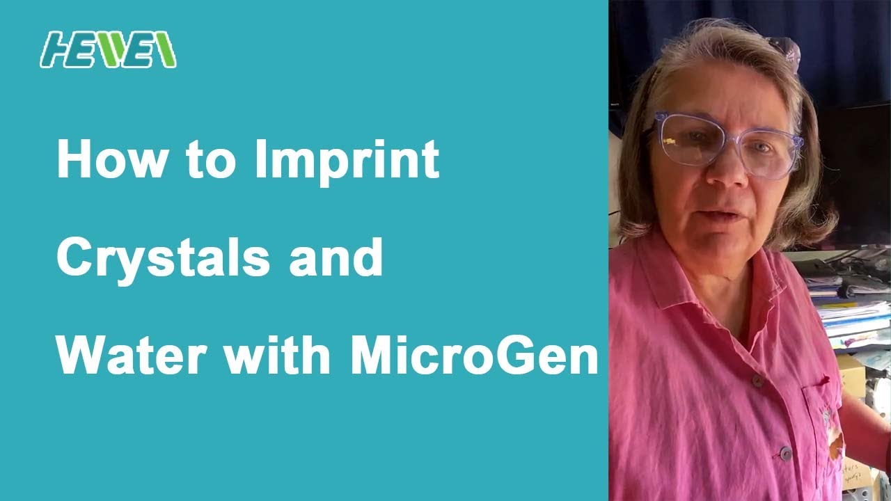 A Quick Illustration of How to Imprint Crystals and Water with MicroGen by Bonnie