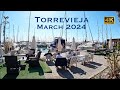 4k torrevieja costa blancamarch 2024saturday morning walking tour heading to the promenade 