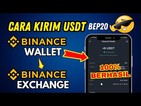 SEMUDAH INI‼️ Cara Transfer USDT Binance Wallet ke Binance Exchange Terbaru 2025