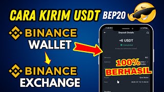 SEMUDAH INI‼️ Cara Transfer USDT Binance Wallet ke Binance Exchange Terbaru 2025