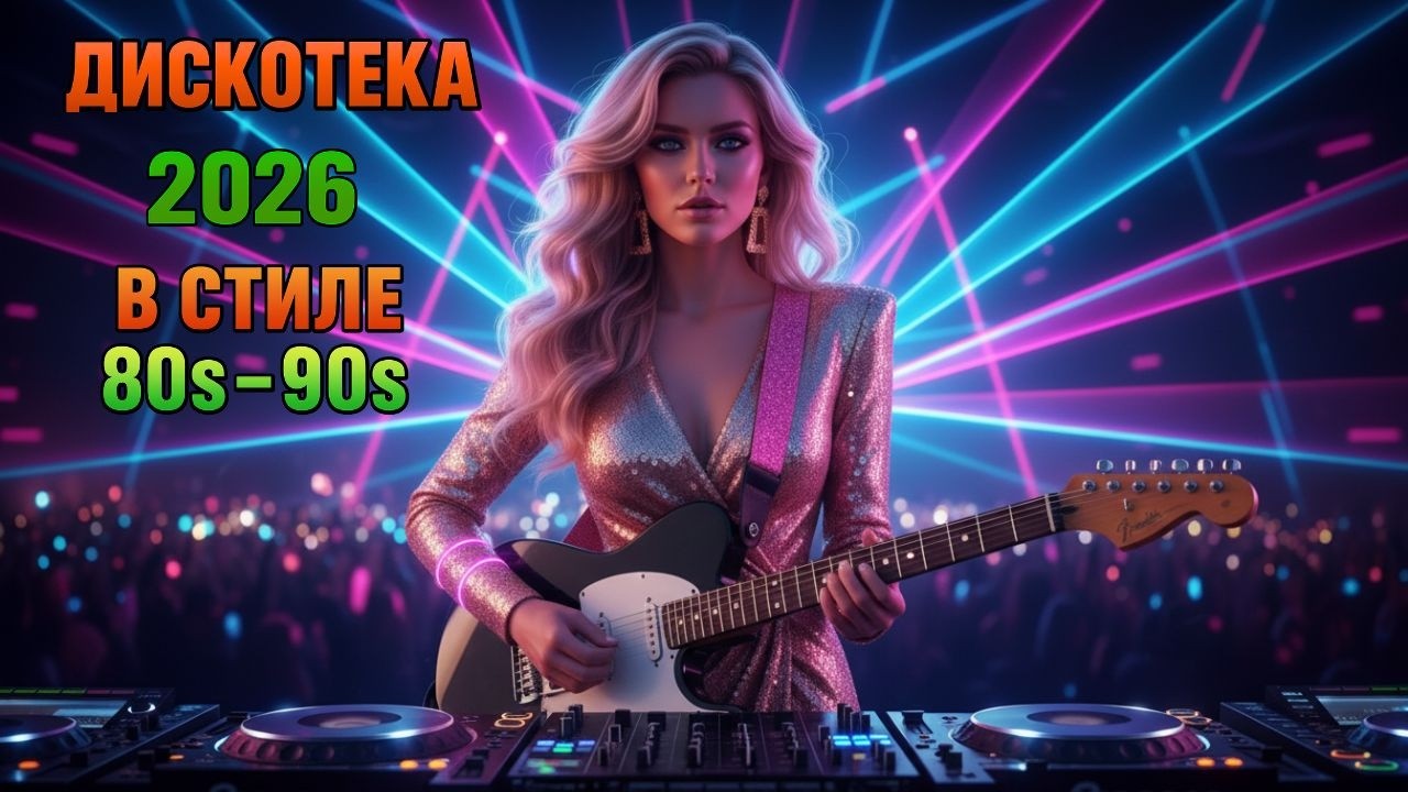 🔥 Лучшие Euro Disco Танцевальные Хиты 80–90-х 2026 | Ночная Золотая Ретро Дискотека Mix