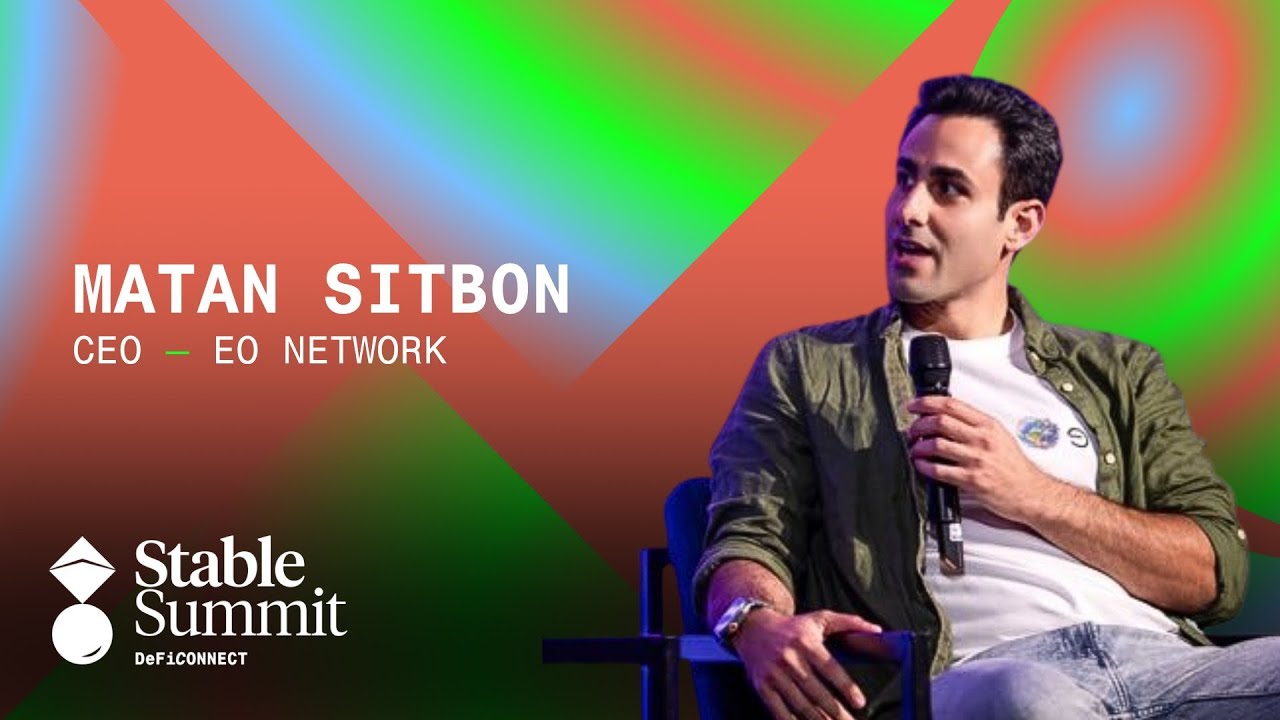 Matan Sitbon, CEO of EO | Stage at Stable Summit 2025, Buenos Aires, Argentina 🇦🇷 