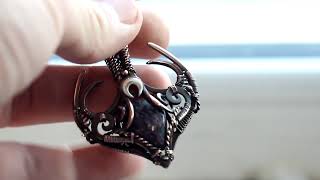 Charoite pendant