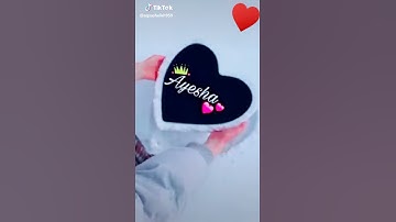 Ayesha name beautiful whatsapp status comments your name