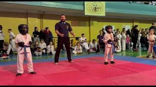 Ткаченко Іван (сіро)м.Кропивницький VS Шевченко Дмитро (ака)м.Полтава U9-25кг фінал