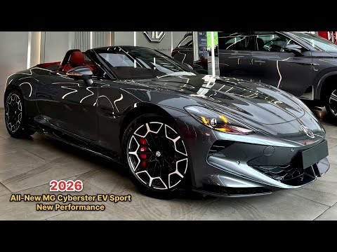 New Arrival! 2026 All-New MG Cyberster EV Sport Premium - New Technology Exterior and Interior