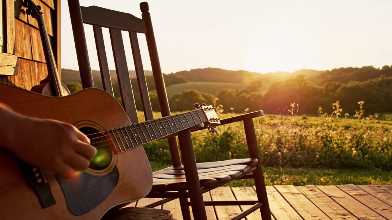 Wildflower Skies Across the Prairie 🌅 Light Country Chill for Slow and Easy Days