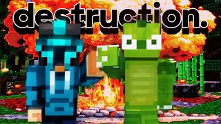 Hive Skywars but we Destroy the Environment (ft. ItsKush)