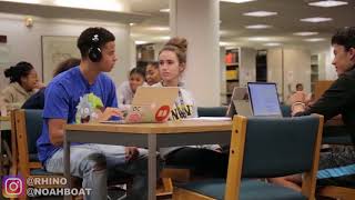 Blasting INAPPROPRIATE Songs PART 1 in the Library PRANK