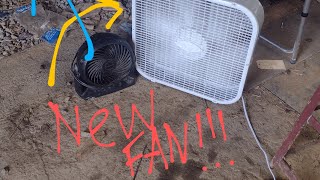 Got a new shop fan!!!!!!!!  (Lasko box fan assembly) by Bentley 52 views 11 months ago 2 minutes, 53 seconds