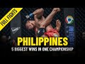 The Philippines' 5 Biggest Wins In ONE Championship