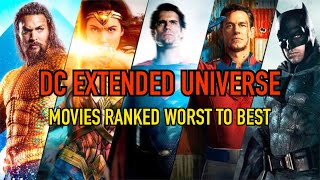 DC Extended Universe - 12 movies ranked | Worst to best.