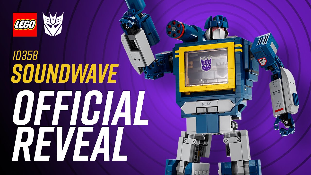LEGO ICONS Transformers: Soundwave OFFICIAL REVEAL & first impressions ...