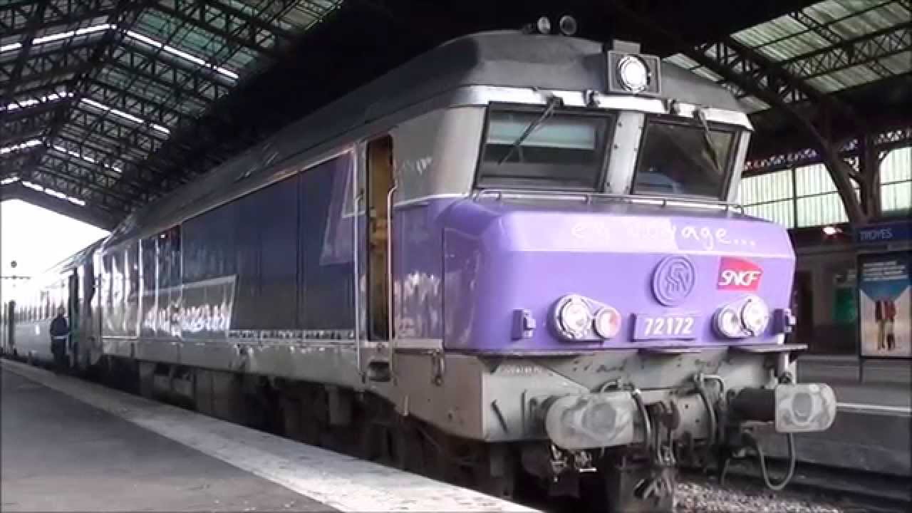 BRUITS DE TRAINS ; CC72100 - YouTube