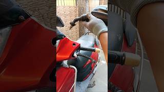 Scooter mirror thread problem #shorts