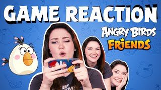 Angry Birds Game Reaction | Anastasia vs. Angry Birds Friends