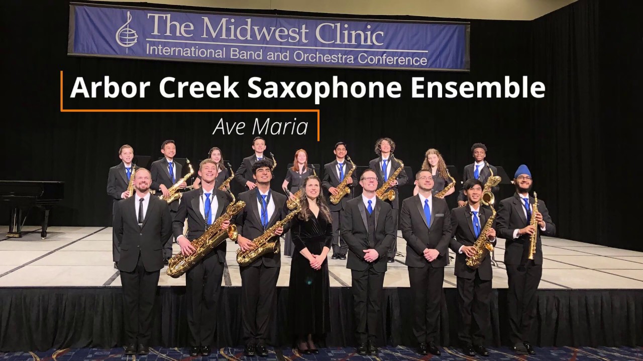 Ave Maria by A. Bruckner arr. David Marlatt - Arbor Creek Saxophone Ensemble