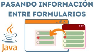 Cómo pasar valores de un JFrame y un JDialog.| Valores entre formularios